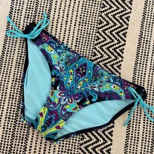 ATHLETA - patterned swim bottoms